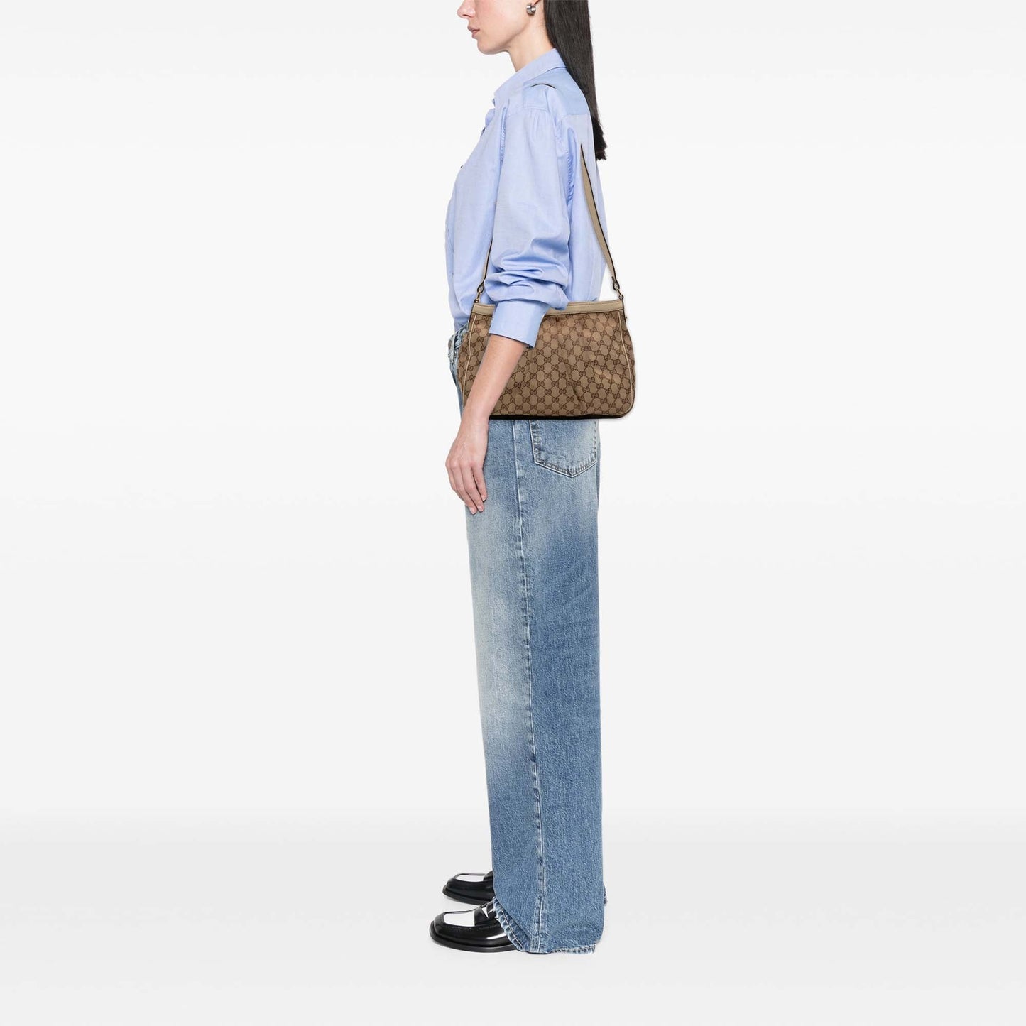 Gucci GG Canvas Sukey Crossbody