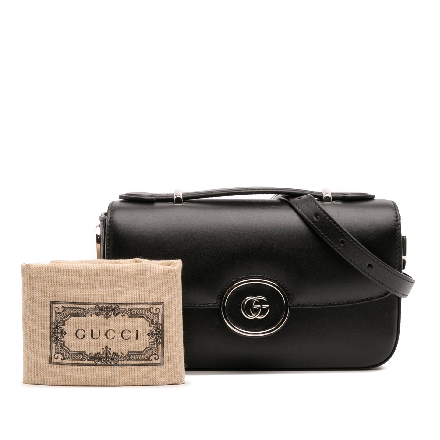 Gucci Mini Leather Petite GG Satchel