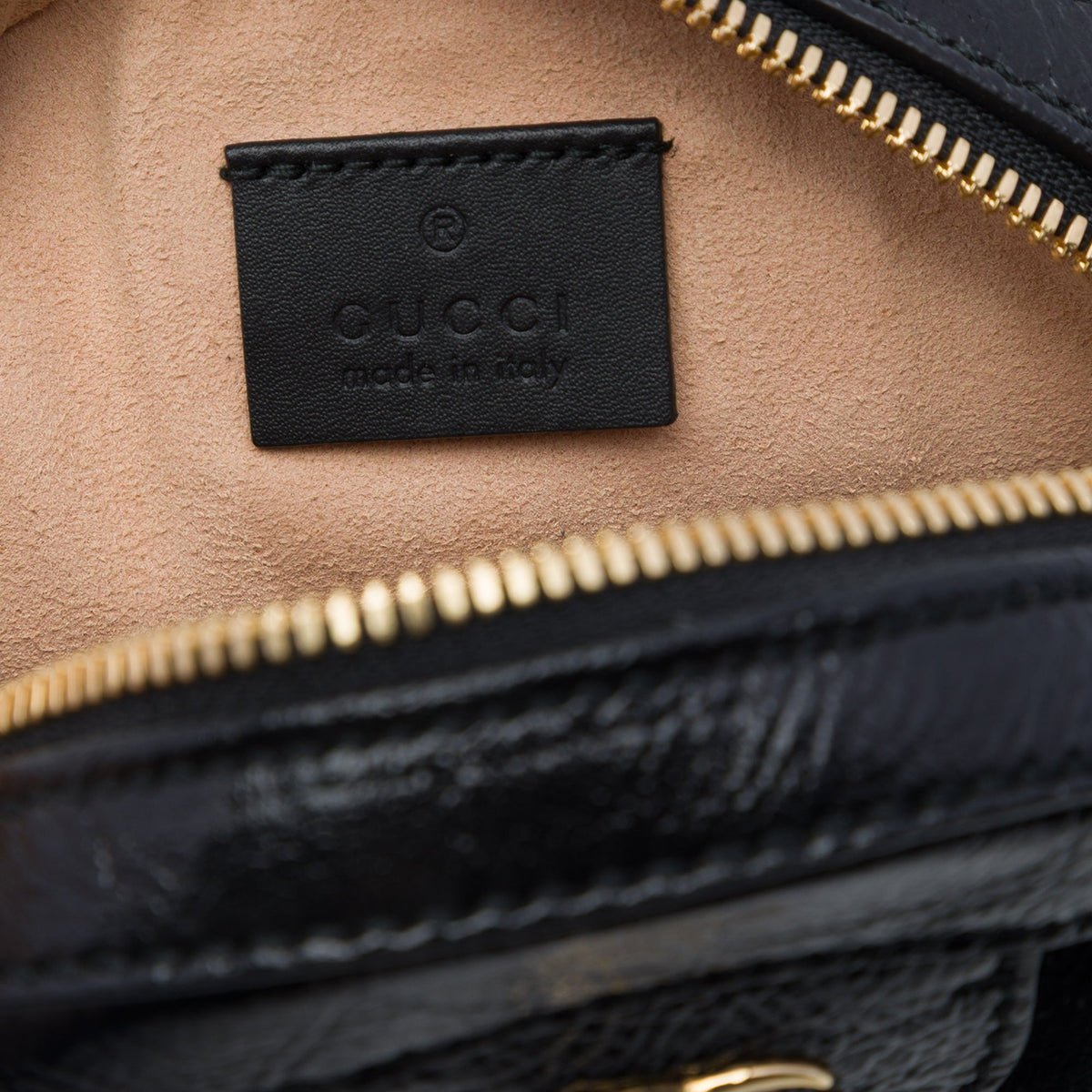 Gucci Mini Suede Web Ophidia Round Crossbody