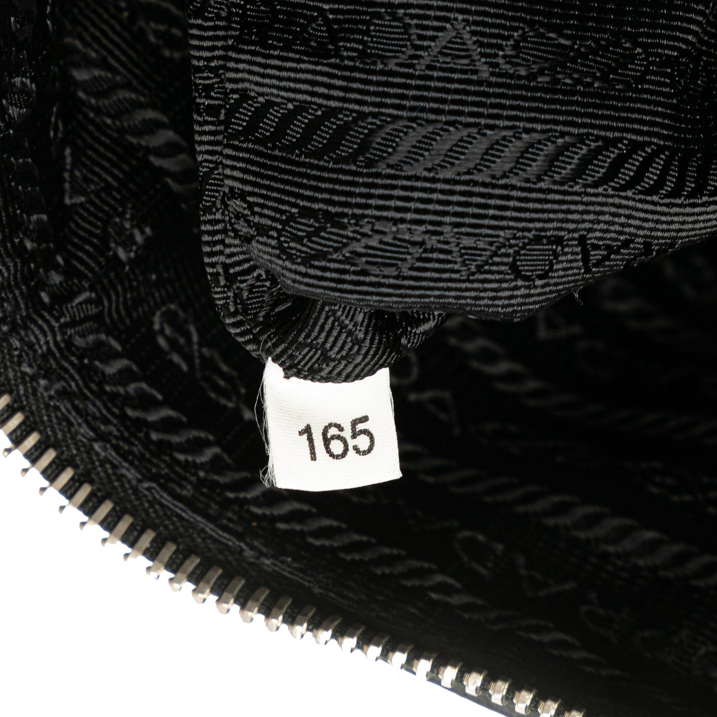 Prada Vitello Trimmed Tessuto Zip Top Crossbody