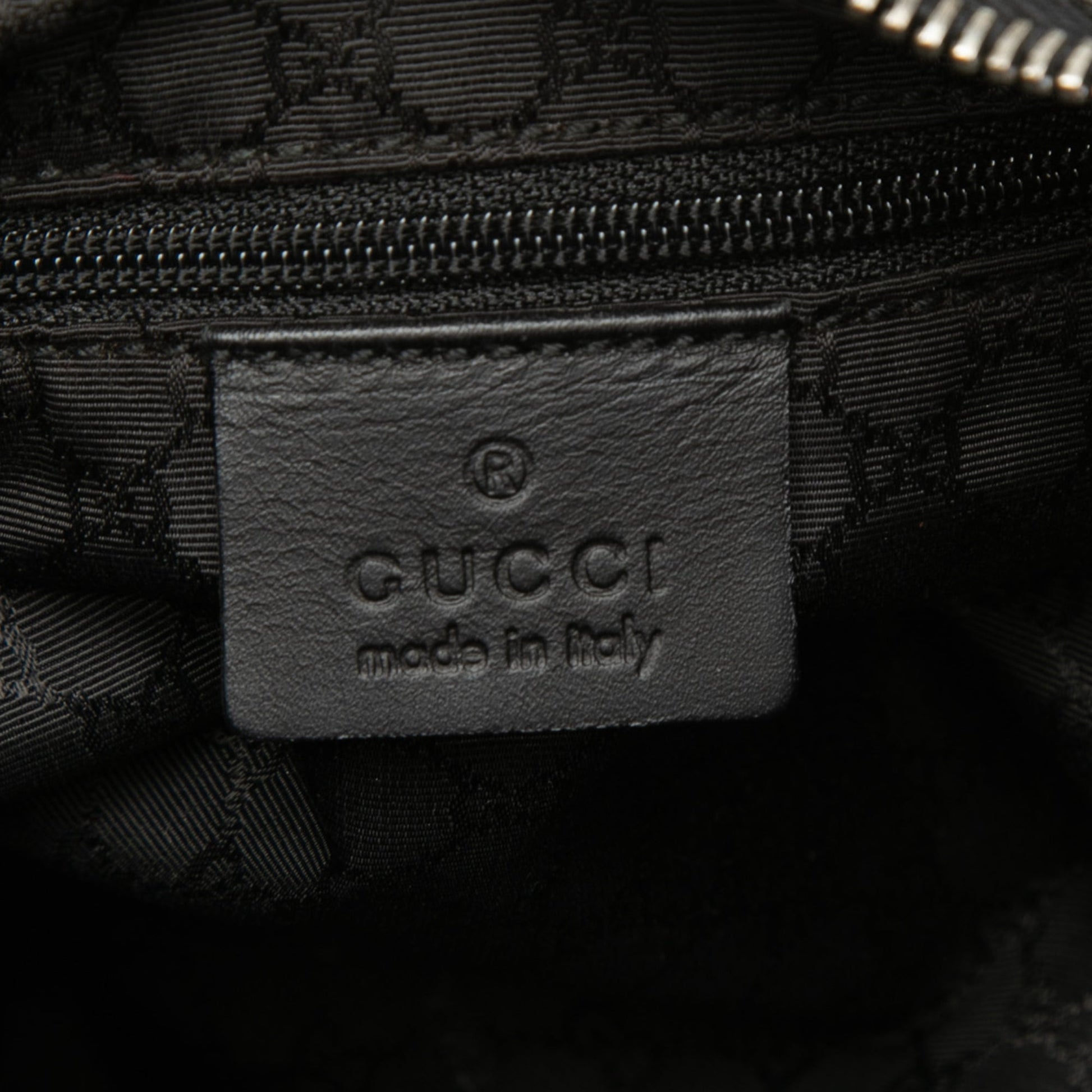 Gucci Denim Web Shoulder Bag