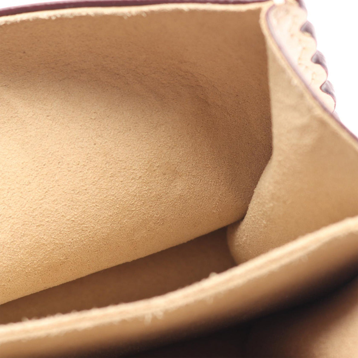 Fendi Small Leather Kan I Crossbody — Brown