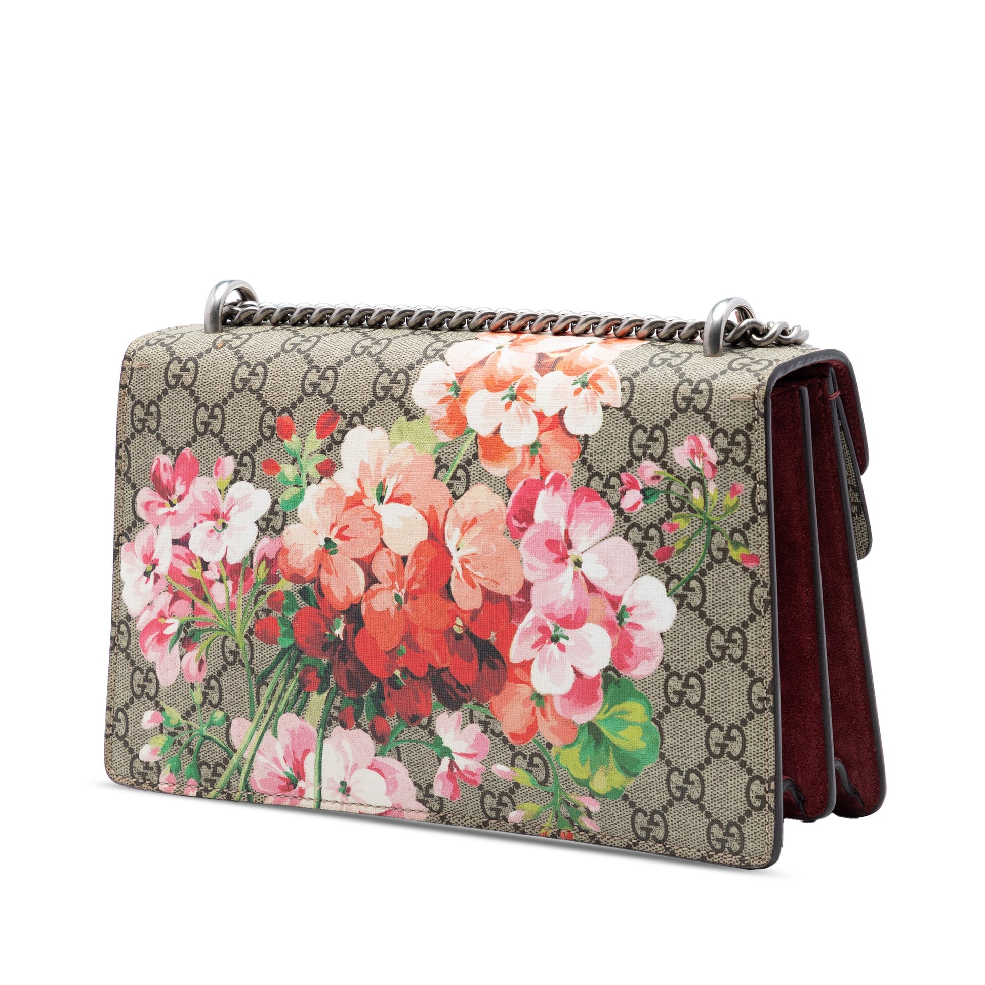 Gucci Medium GG Supreme Blooms Dionysus Shoulder Bag