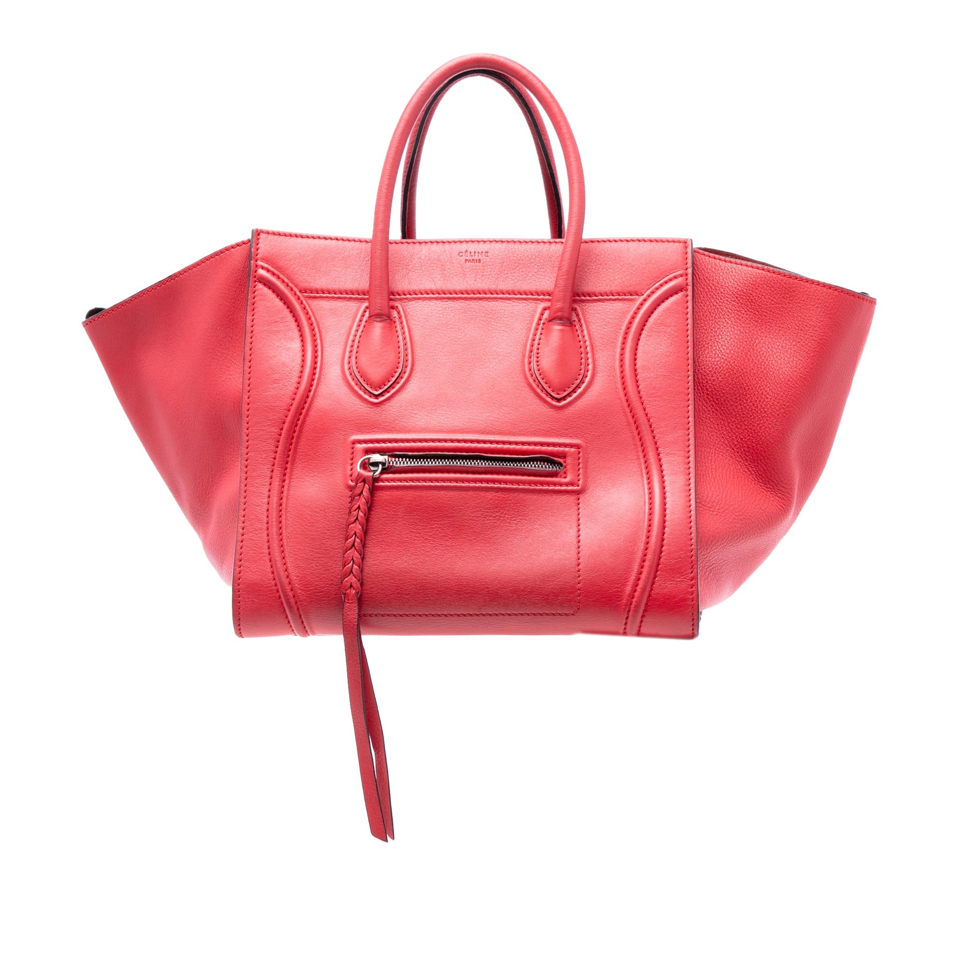 Celine Medium Leather Phantom Luggage Tote