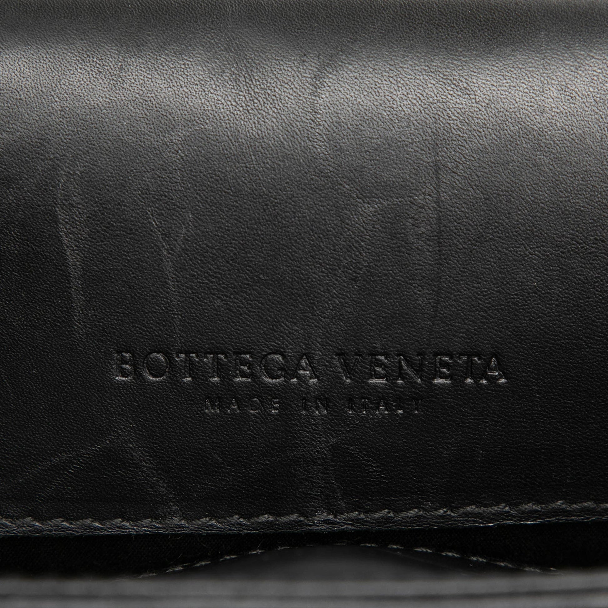 Bottega Veneta Intrecciato Trimmed Leather Business Bag