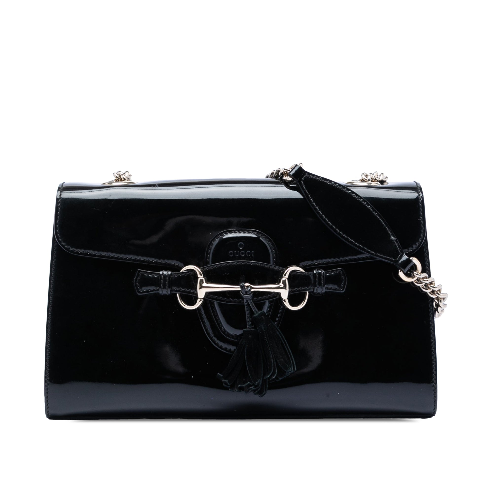 Gucci Medium Patent Emily Shoulder Bag