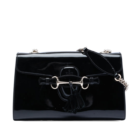 Gucci Medium Patent Emily Shoulder Bag