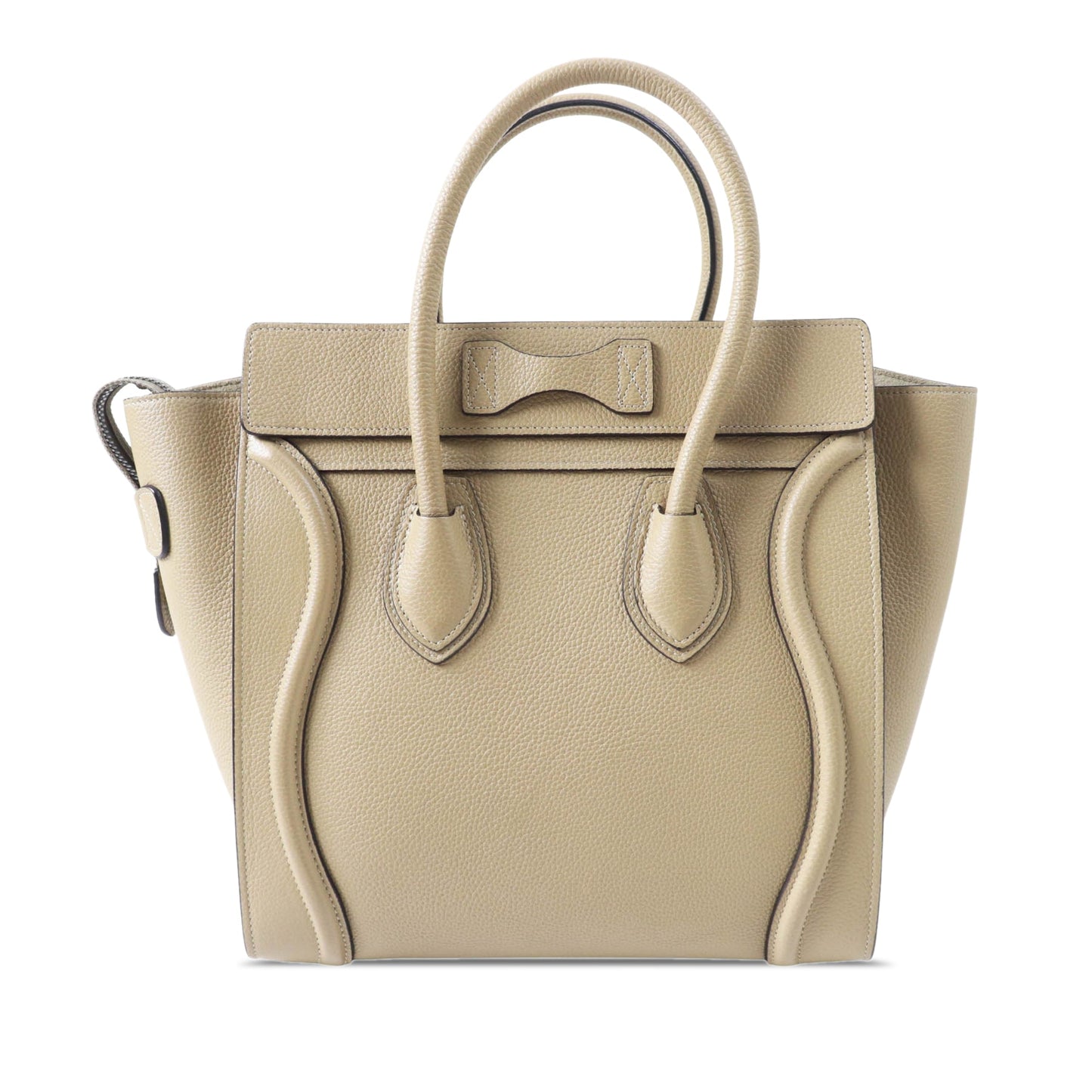 Celine Micro Drummed Calfskin Luggage Tote