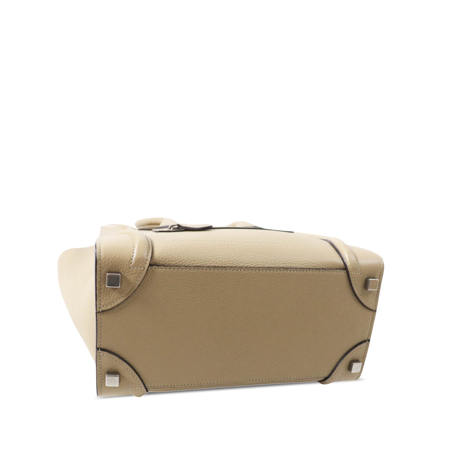 Celine Micro Drummed Calfskin Luggage Tote