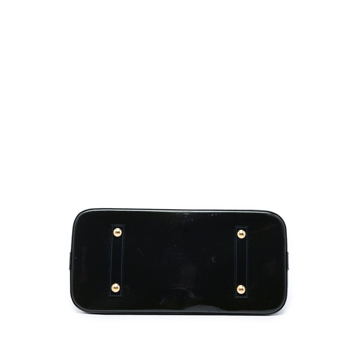 Louis Vuitton Monogram Vernis Alma GM — Blue