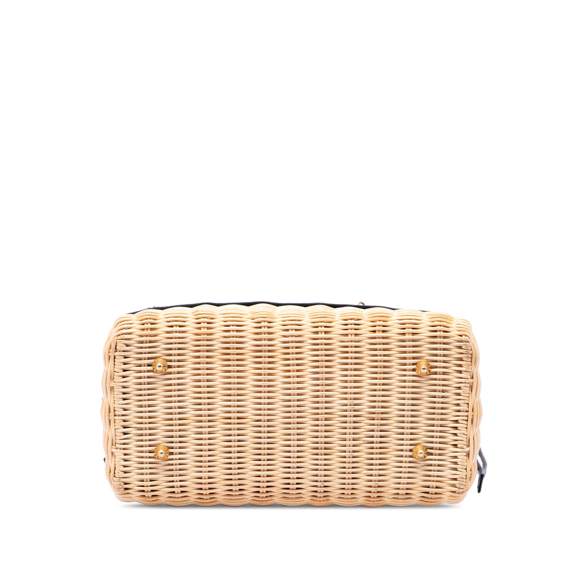 Dior Medium Wicker Oblique Lady Dior — Brown