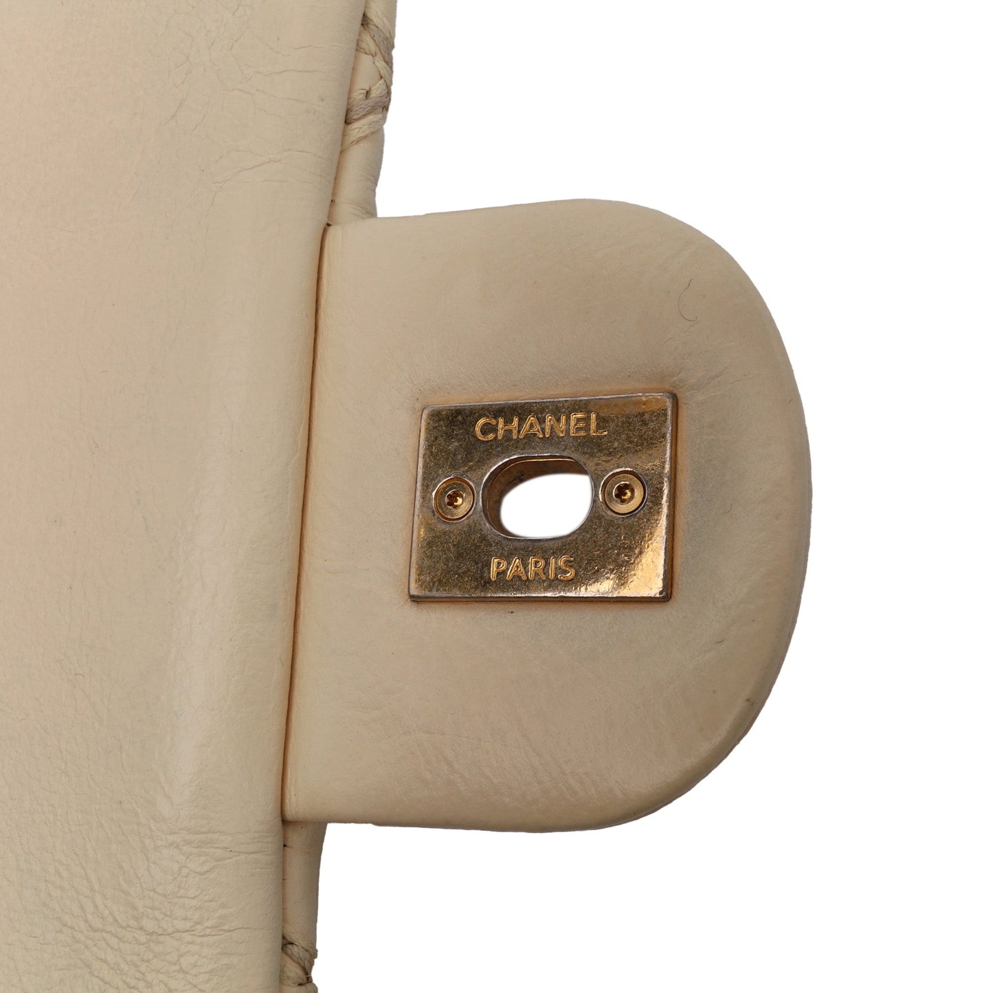 Chanel Quilted Calfskin Triple Stitched Single Flap