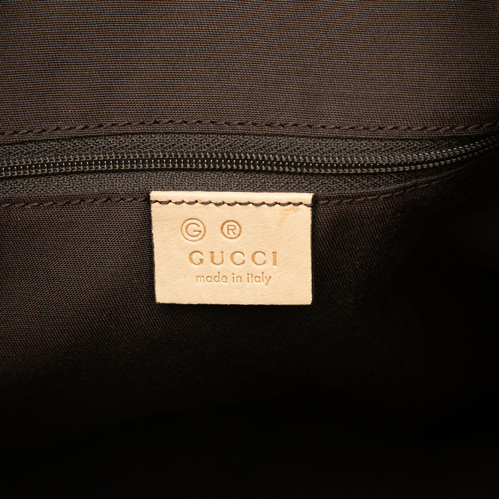 Gucci Calfskin Bamboo D Ring Hobo