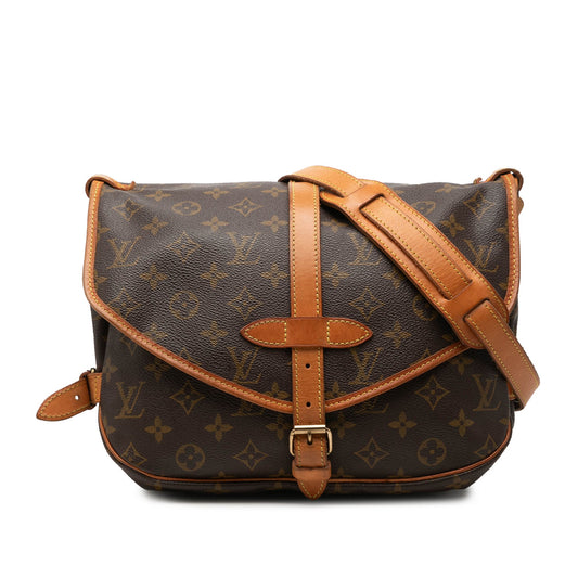 Louis Vuitton Monogram Saumur 25