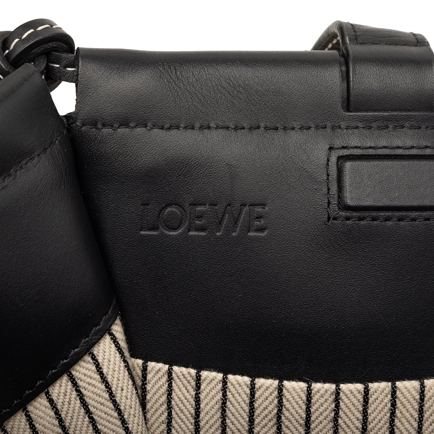 LOEWE Small Canvas Cushion Tote