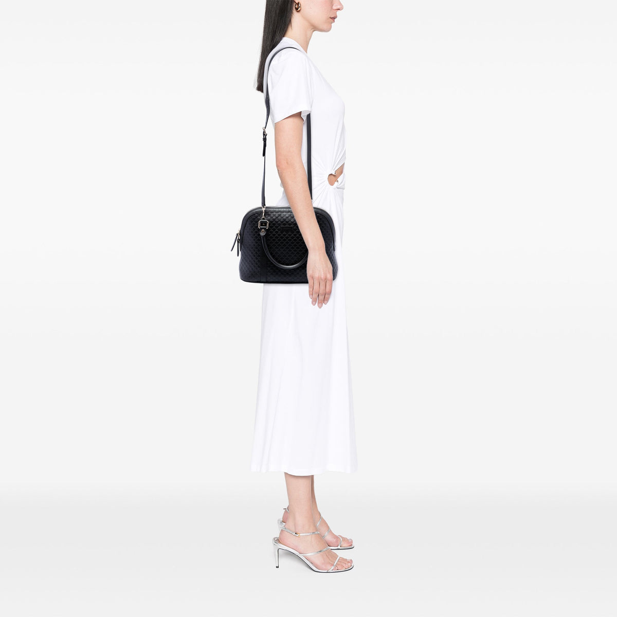 Gucci Medium Microguccissima Dome Satchel
