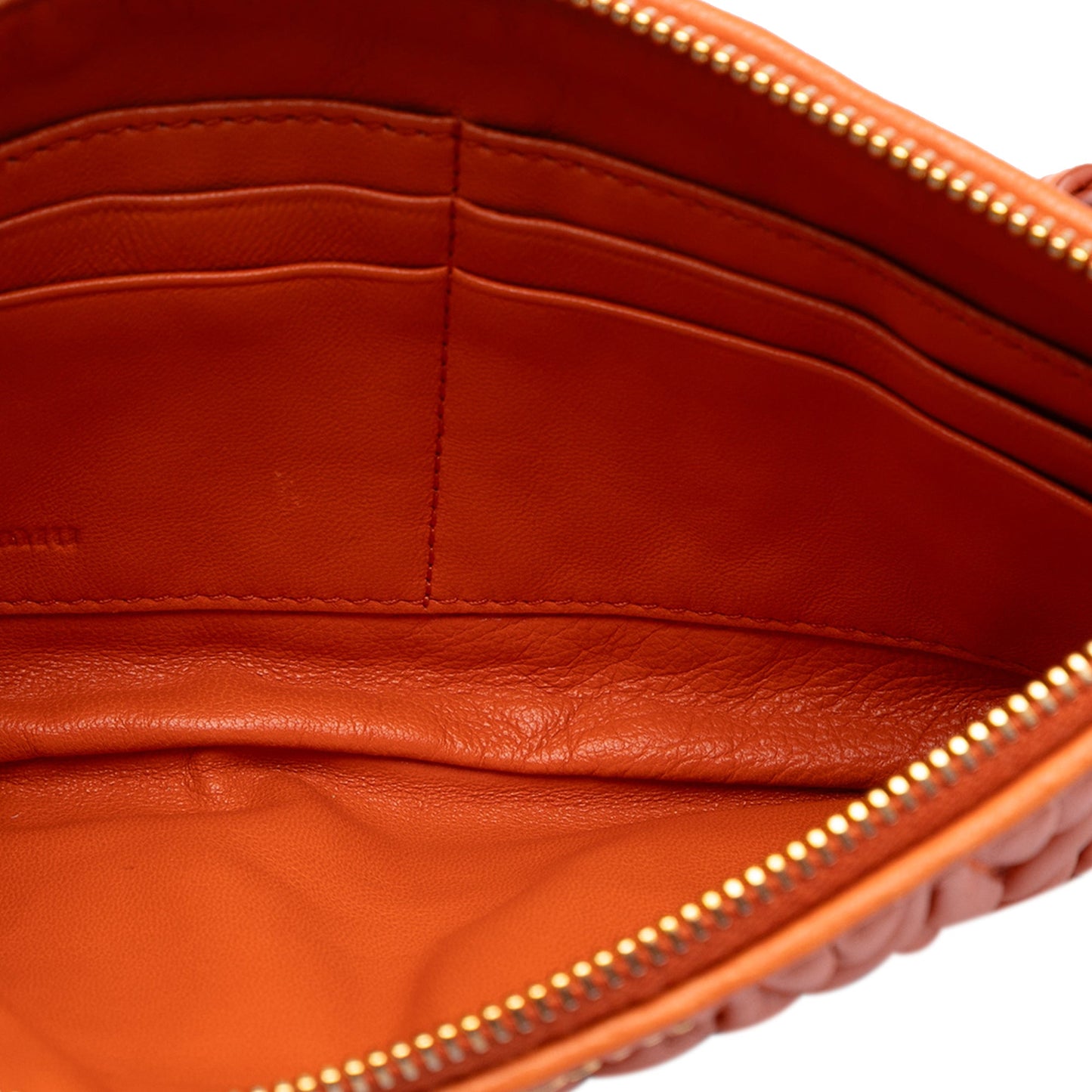 Miu Miu Matelasse Nappa Clutch