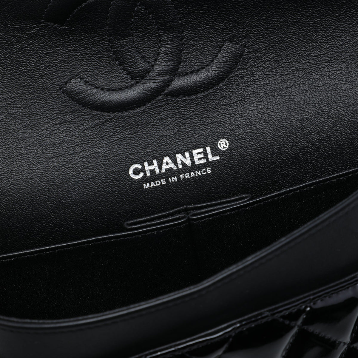 Chanel Medium Classic Patent Double Flap