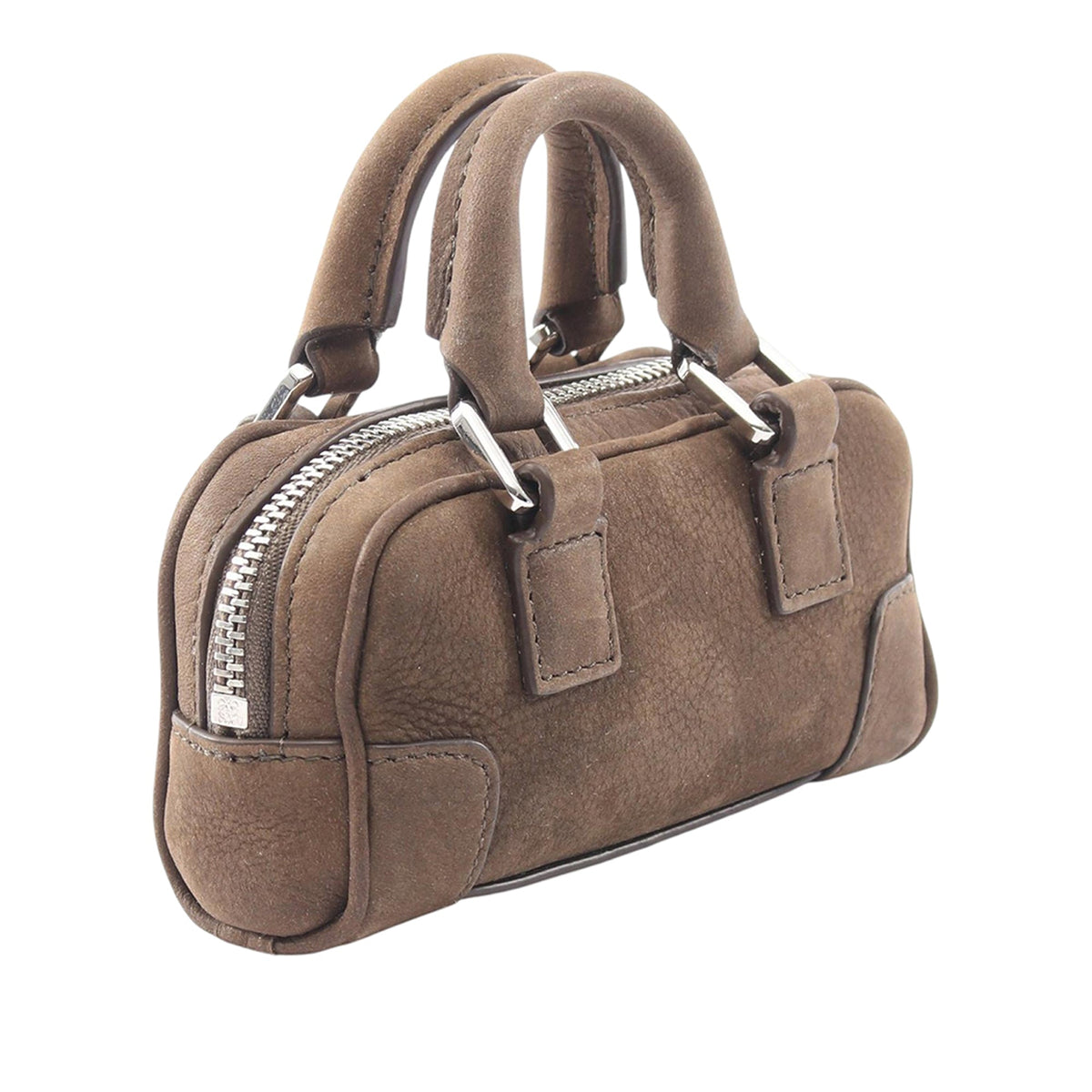 LOEWE Nano Leather Amazona Satchel