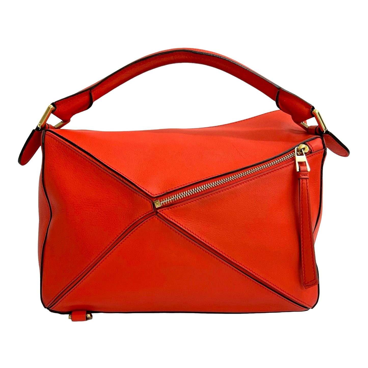 LOEWE Medium Calfskin Puzzle Satchel