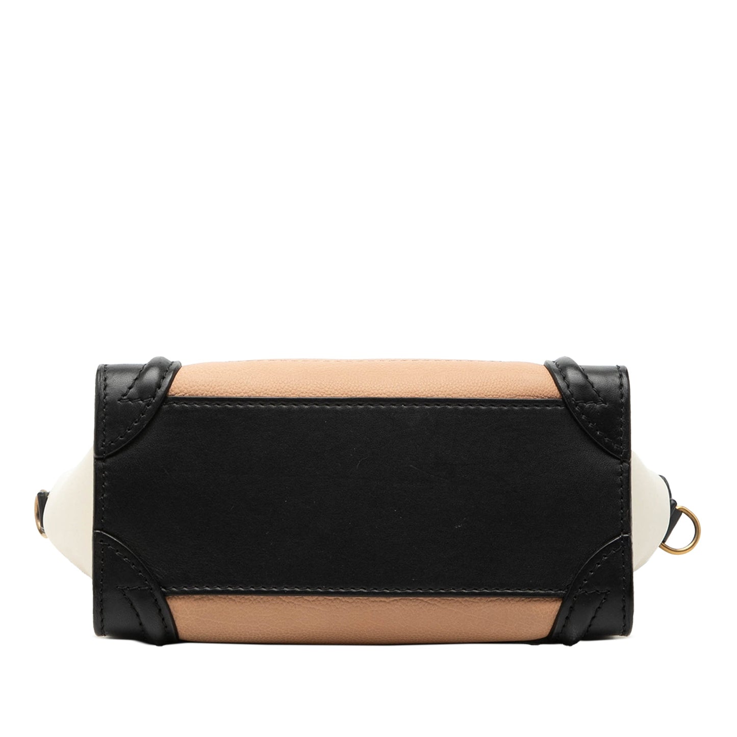 Celine Nano Tricolor Leather Luggage Tote