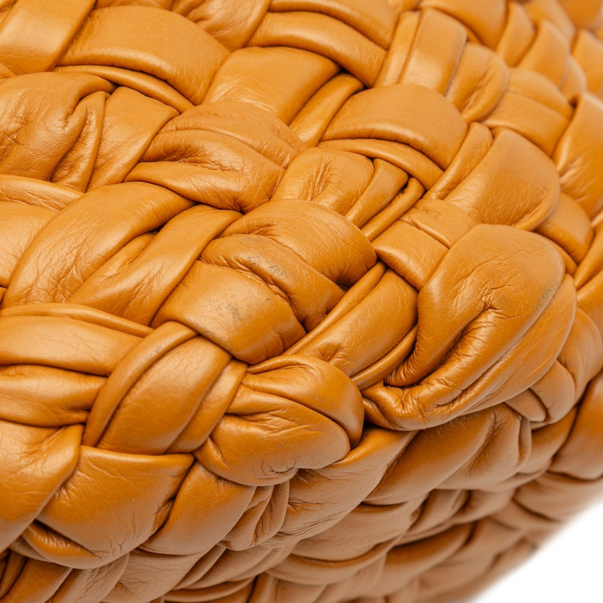 Bottega Veneta Small Calfskin Intreccio Kalimero Bucket Bag