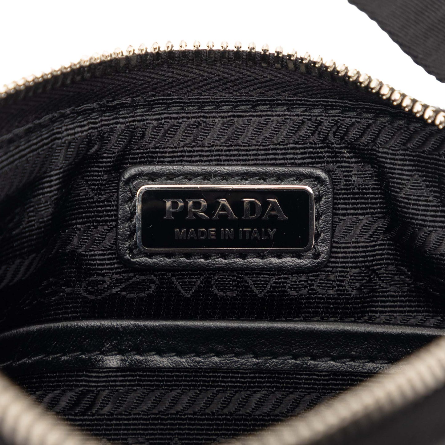 Brushed Leather Re Edition Zip Messenger Bag
