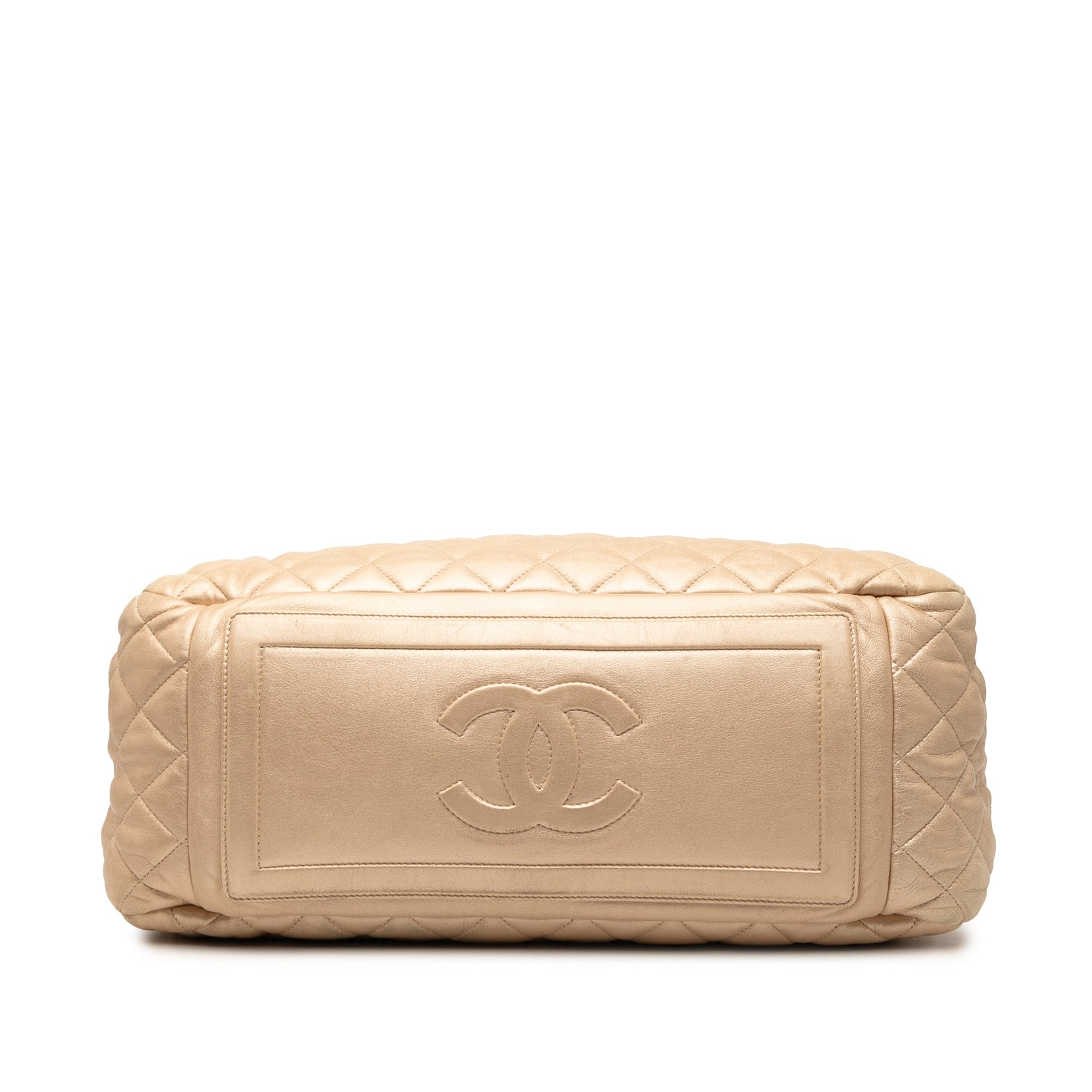 Chanel Quilted Lambskin Coco Cocoon Bowler Bag