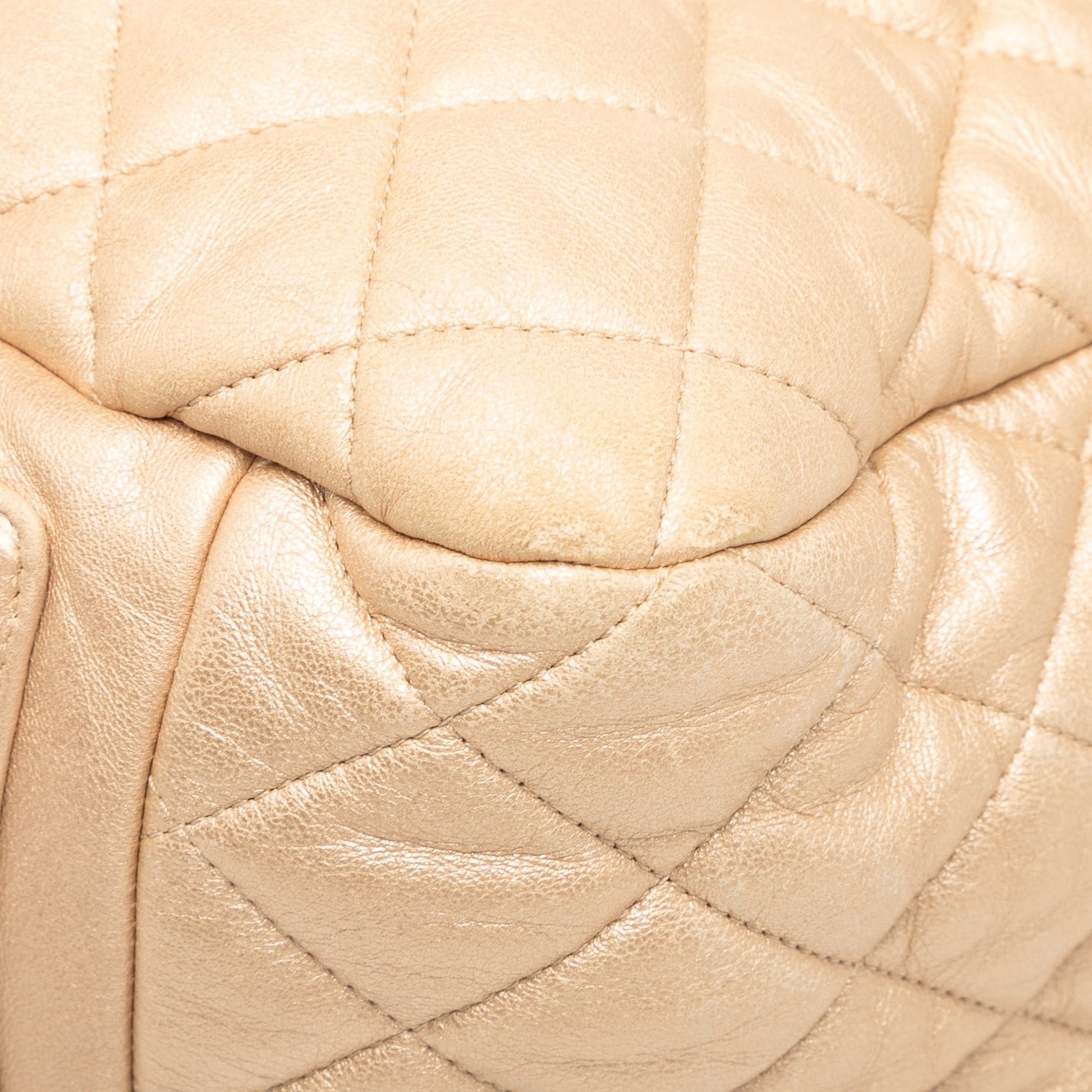 Chanel Quilted Lambskin Coco Cocoon Bowler Bag
