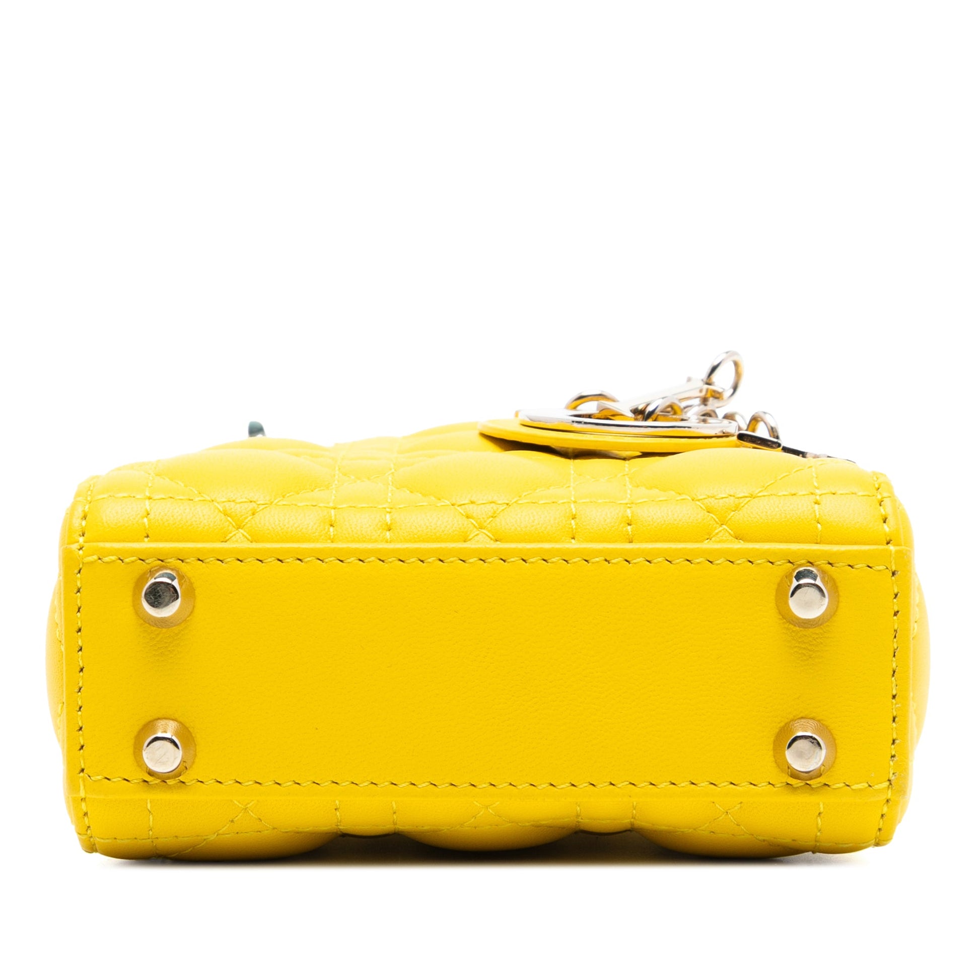 Dior Micro Lambskin Cannage Lady Dior