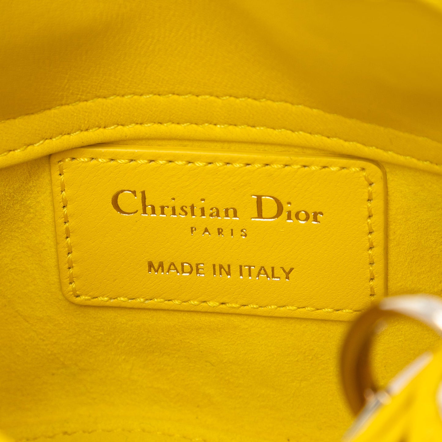 Dior Micro Lambskin Cannage Lady Dior