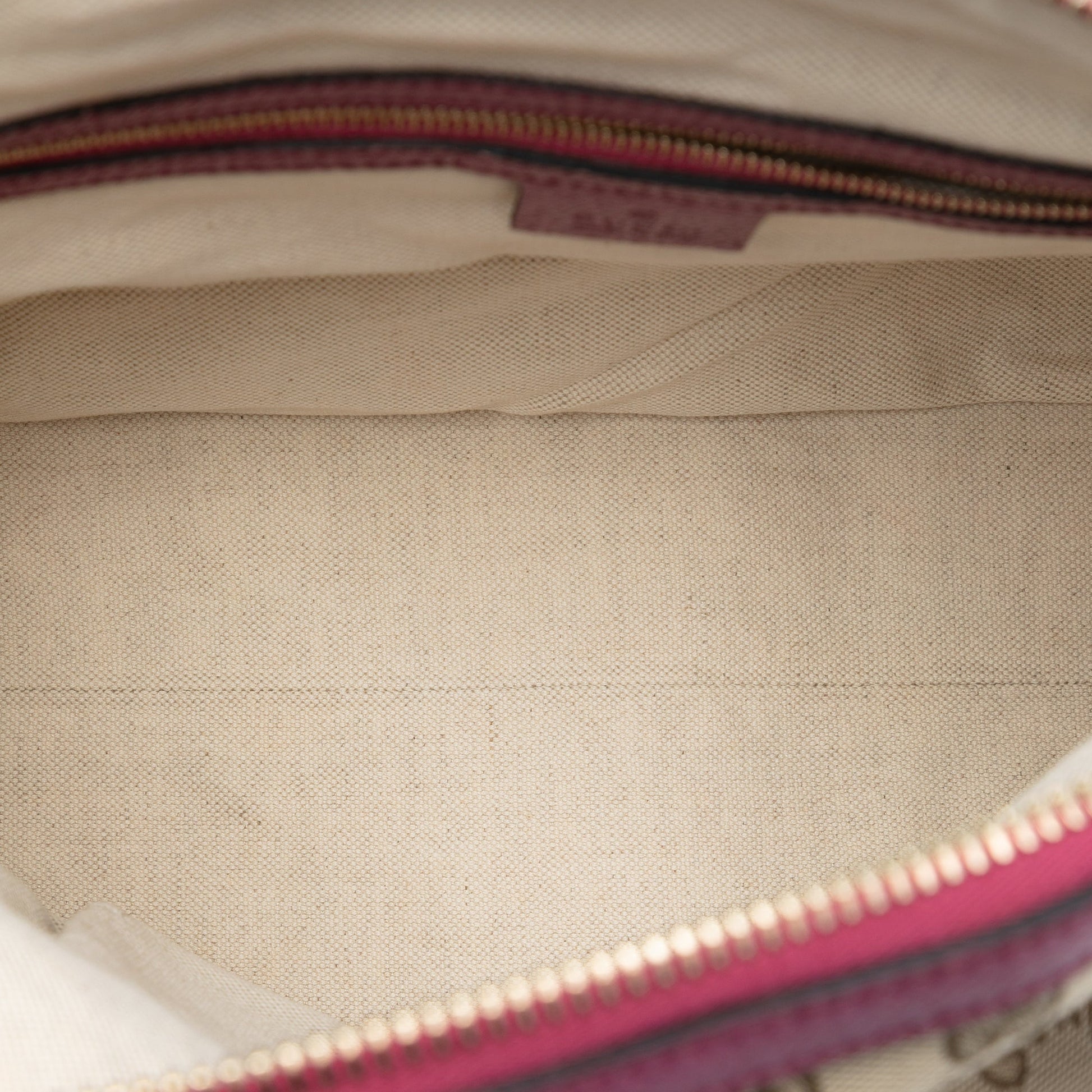 Gucci Medium GG Canvas Bree Dome Tote