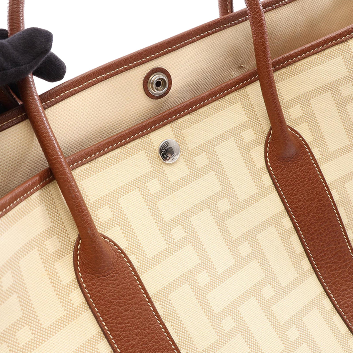 Hermès Toile Mosaique Garden Party 36 — Beige