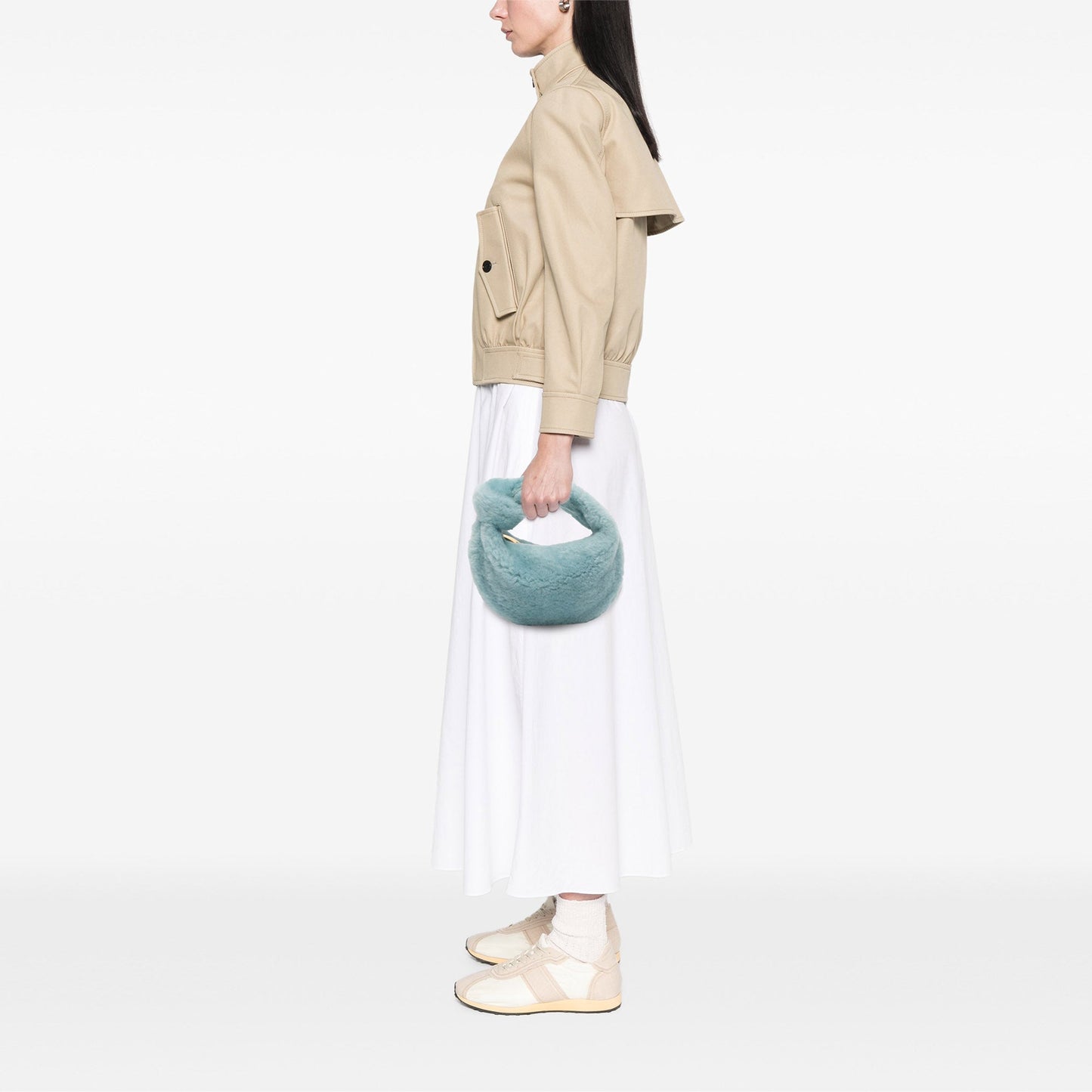 Bottega Veneta Mini Shearling Jodie