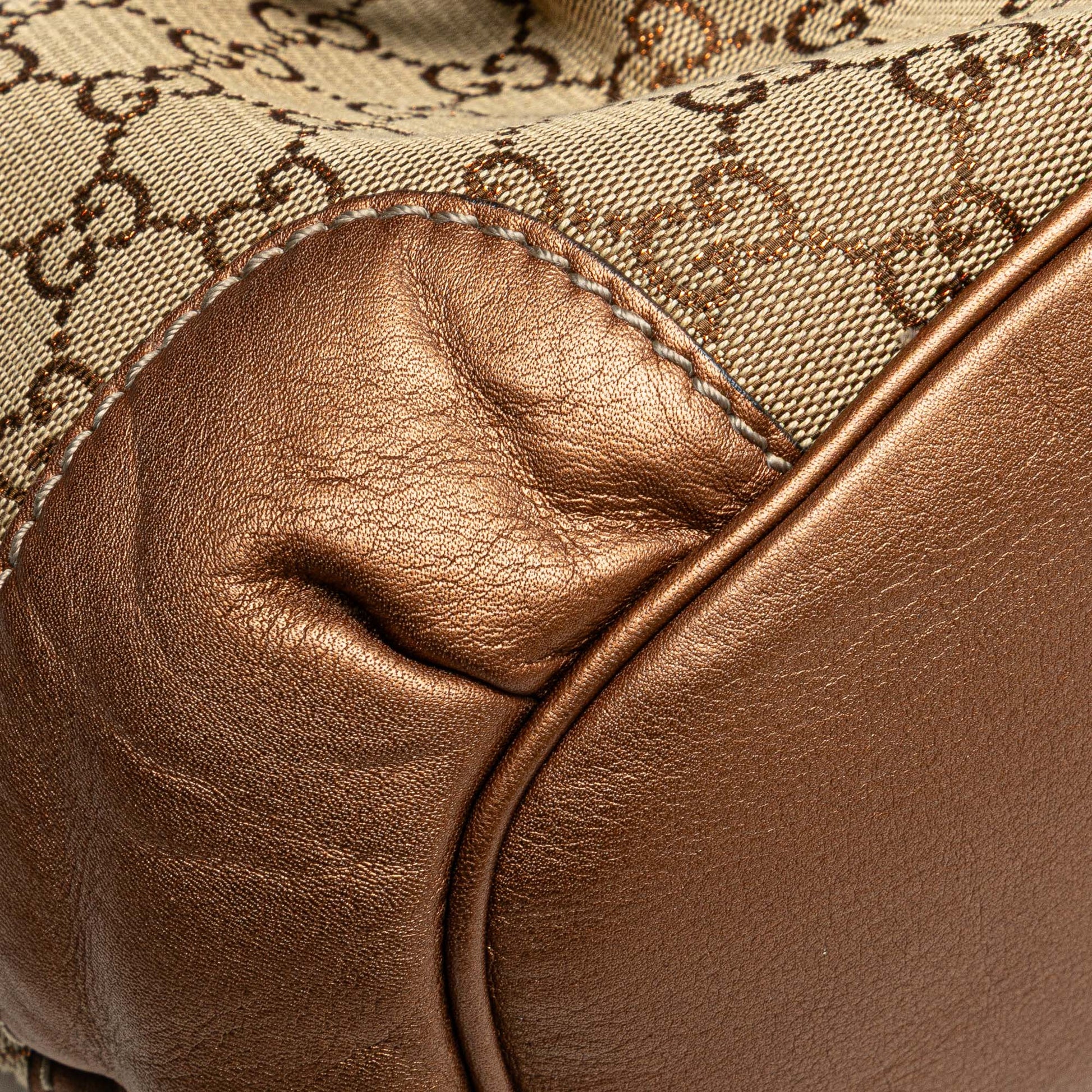 Gucci GG Canvas Sukey Satchel