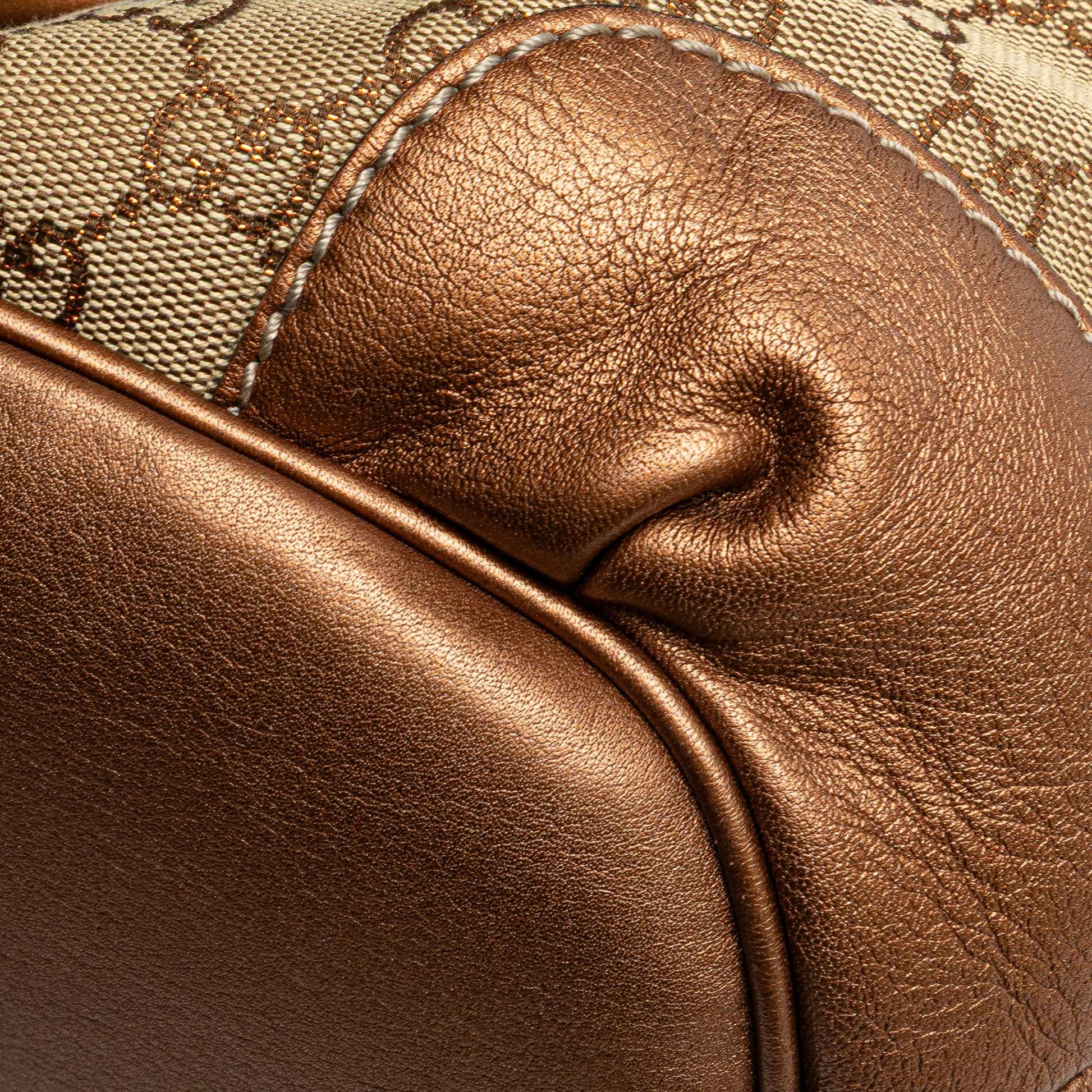 Gucci GG Canvas Sukey Satchel