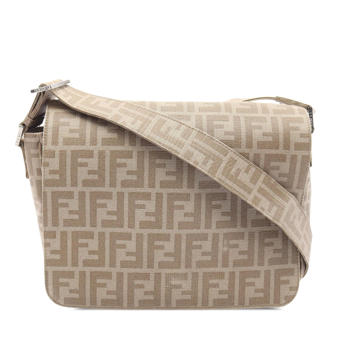 Fendi Zucca Coated Canvas Crossbody