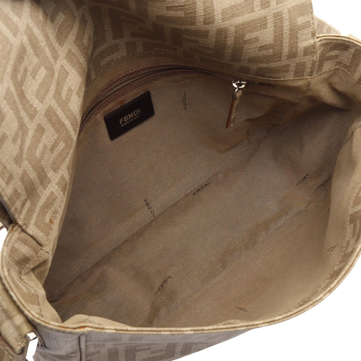 Fendi Zucca Coated Canvas Crossbody