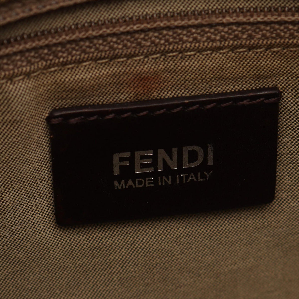 Fendi Zucca Coated Canvas Crossbody