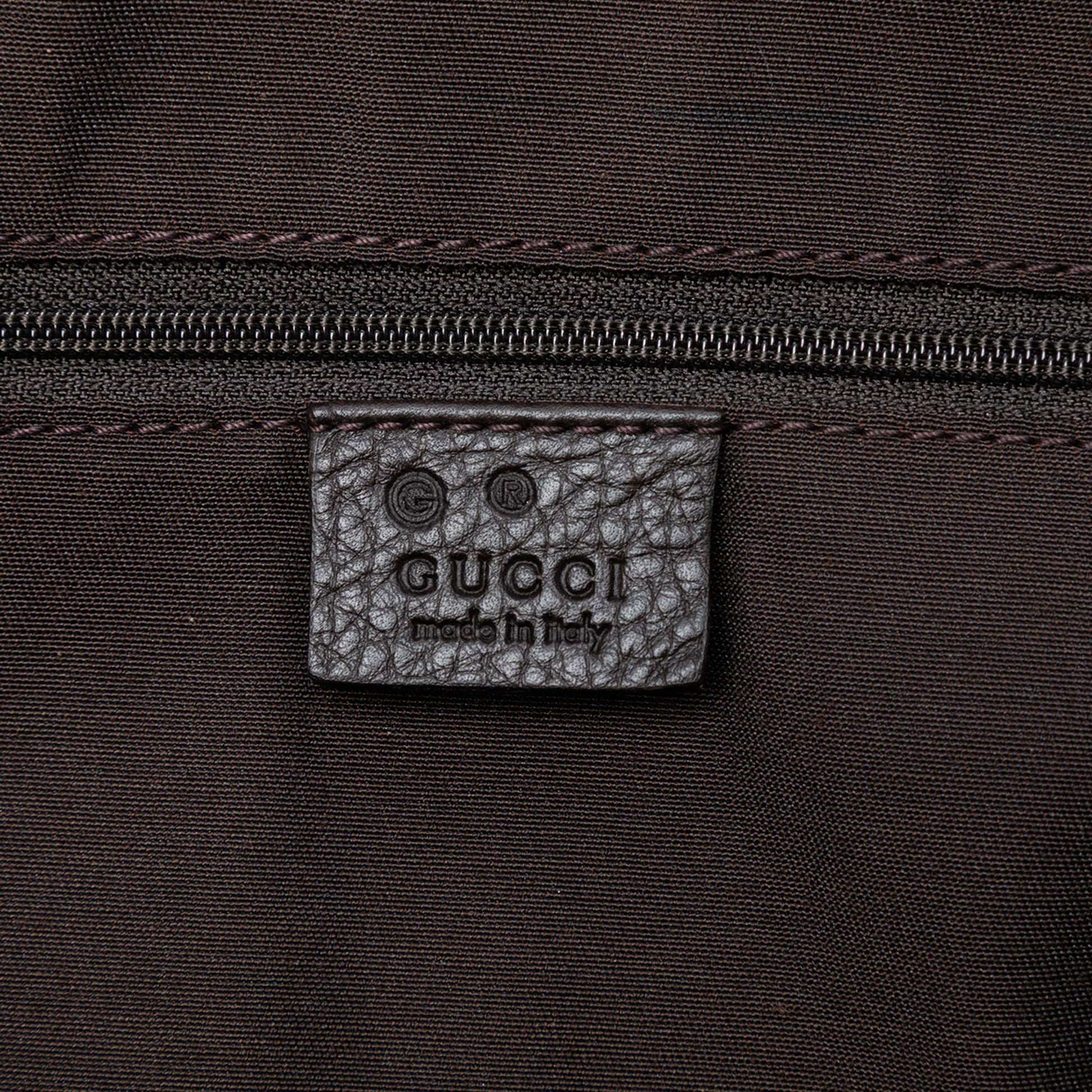 Large Microguccissima Charm Dome Satchel