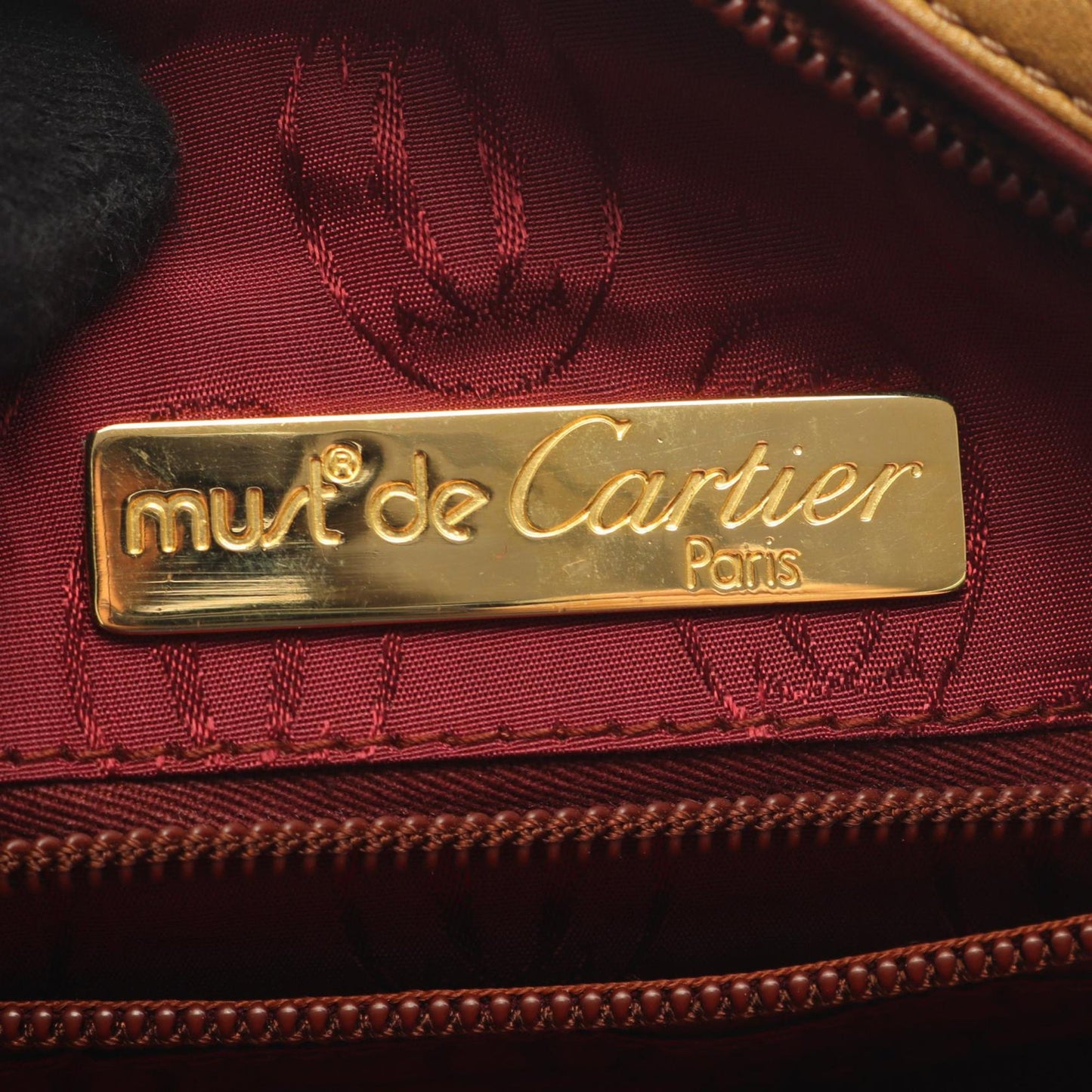 Cartier Leather Must De Cartier Crossbody