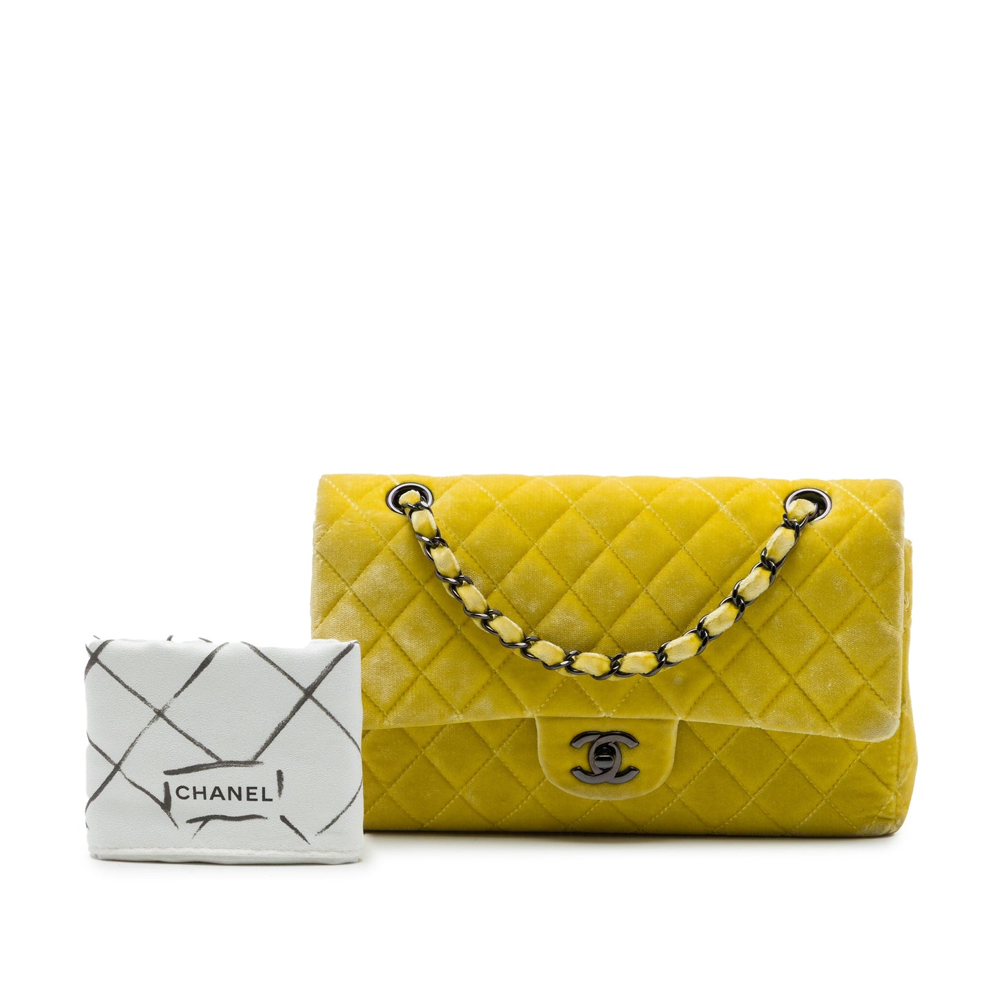 Chanel Medium Classic Velvet Double Flap