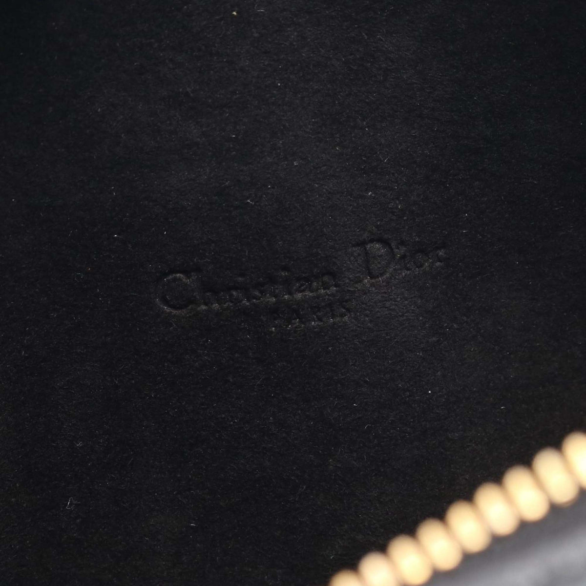 Dior Grained Calfskin Caro Double Pouch