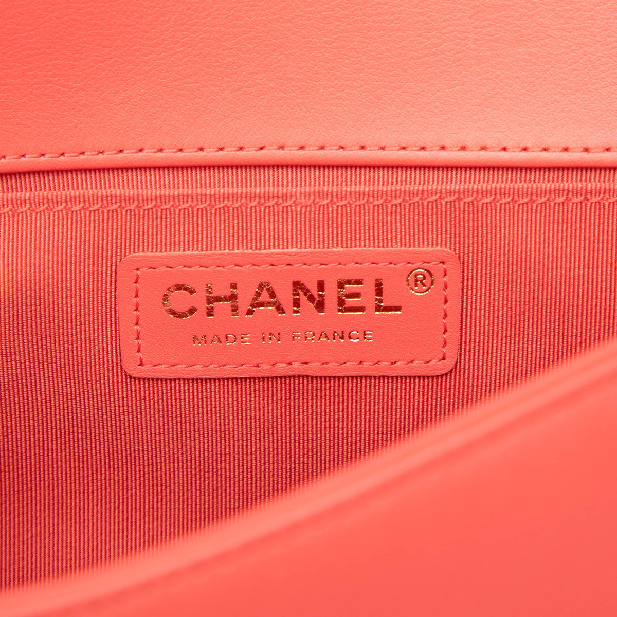 Chanel Small Chevron Tweed and Lambskin Pearl Boy Flap