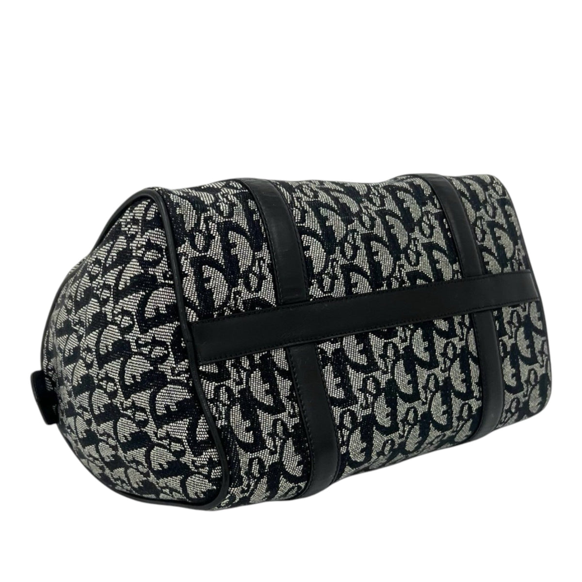 Dior Mini Diorissimo Trotter Canvas Boston Bag