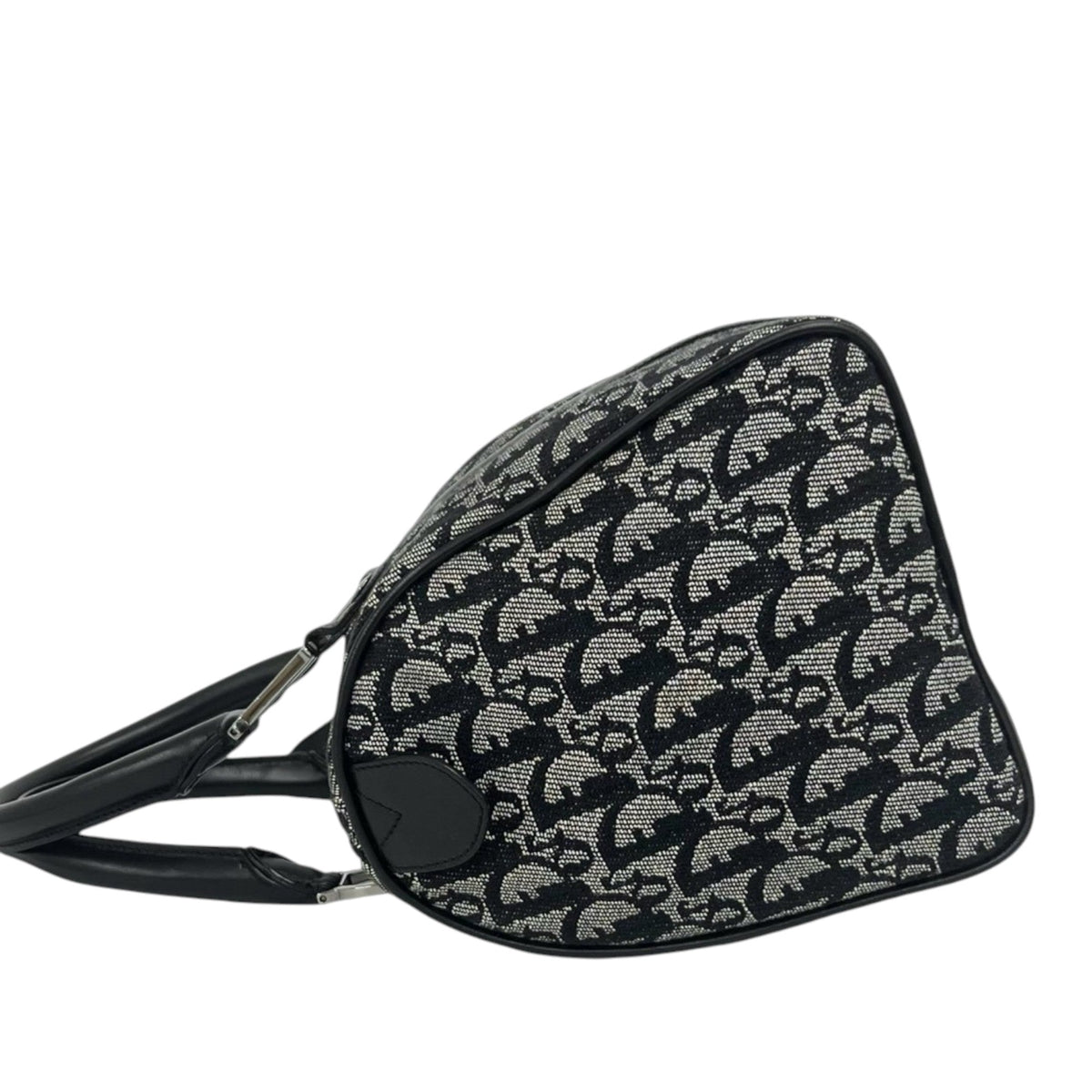 Dior Mini Diorissimo Trotter Canvas Boston Bag
