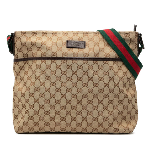 Gucci GG Canvas Web Crossbody