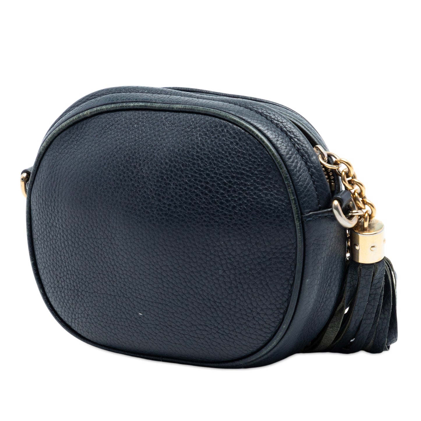 Gucci Mini Pebbled Calfskin Soho Chain Crossbody