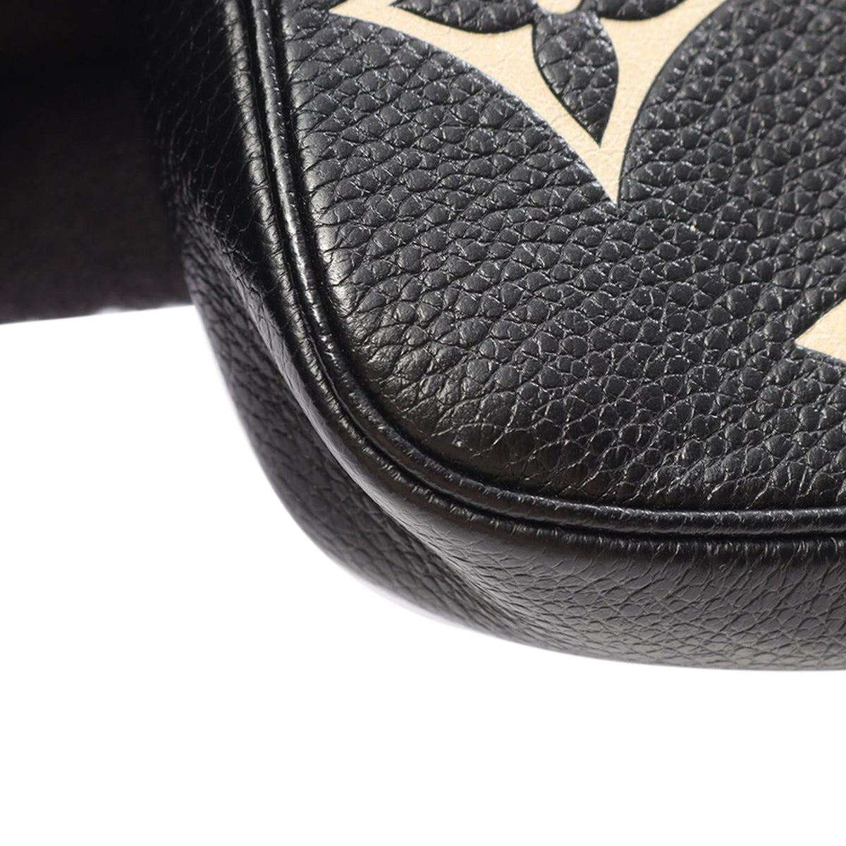 Louis Vuitton Bicolor Monogram Empreinte Mini Pochette Accessoires — Black