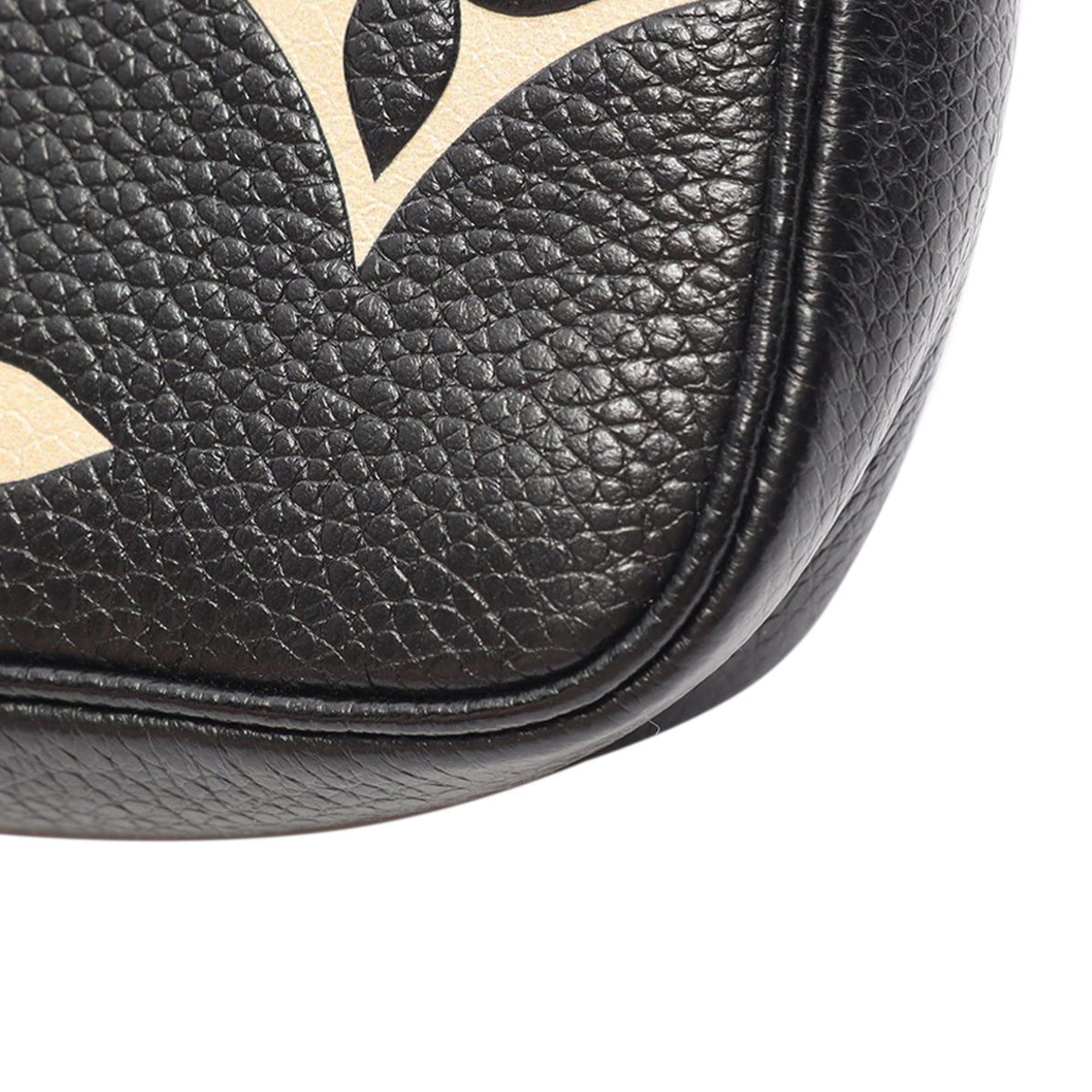 Louis Vuitton Bicolor Monogram Empreinte Mini Pochette Accessoires — Black
